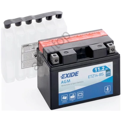 Exide 12V 11Ah AGM bal+ YTZ14-BS akkumulátor ETZ14-BS