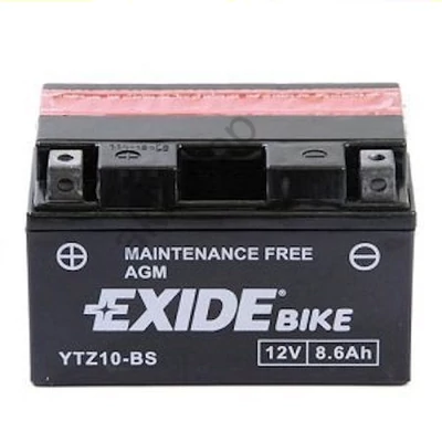 Exide 12V 8,6Ah AGM bal+ ( YTZ10-BS ) akkumulátor