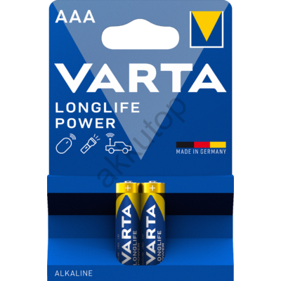 Varta mikro elem Longlife Power AAA LR03