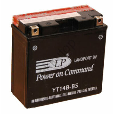 Landport 12V 12 Ah AGM bal+ ( YT14B-BS ) akkumulátor