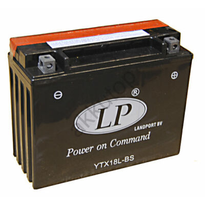 Landport 12V 18Ah AGM jobb+ ( YTX18L-BS ) akkumulátor