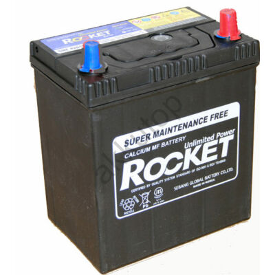 Rocket 40 Ah jobb+ (vékony sarus) SMF42B19L akkumulátor