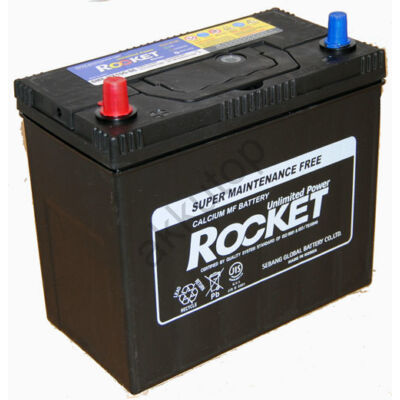 Rocket 45 Ah Bal+ (vékony sarus) SMFNX100-S6 akkumulátor