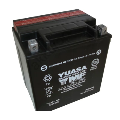 YUASA 12V 30Ah YIX30L-BS Jobb+ akkumulátor