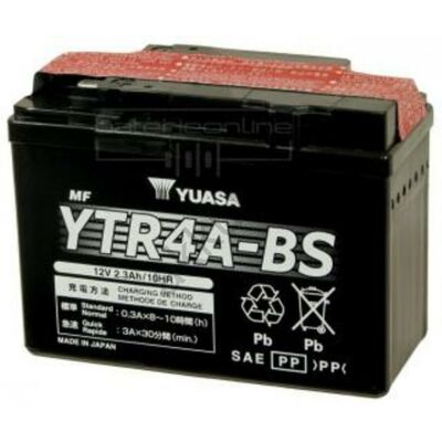 YUASA 12V 2,3 Ah YTR4A-BS bal+ AGM akkumulátor