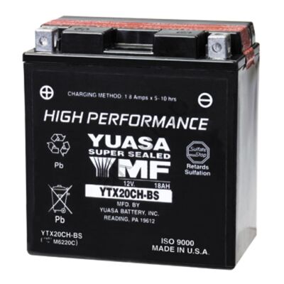 YUASA 12V 18 Ah YTX20CH-BS bal+ AGM akkumulátor