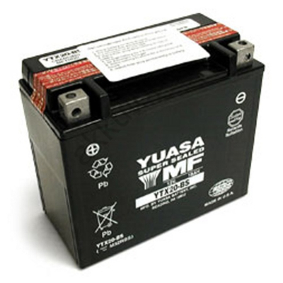 YUASA 12V 18Ah YTX20-BS bal+ AGM akkumulátor