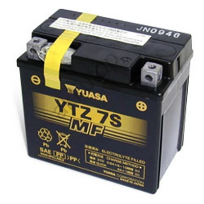 YUASA 12V 6Ah YTZ7S jobb+ akkumulátor