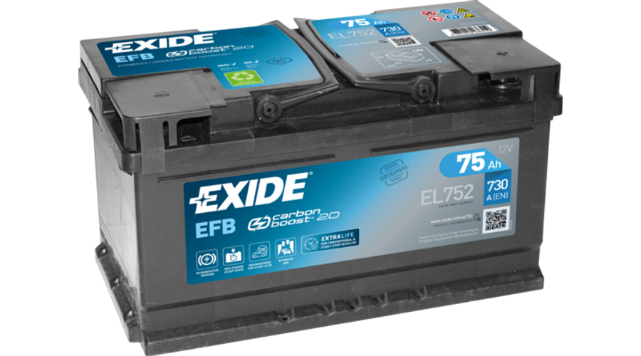 Аккумулятор exide el752